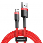Cable USB A - IP Lightning 1m QC3.0 2.4A Cafule red BASEUS