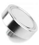 Magnet keermega M5 &Oslash;25x8mm NdFeB