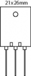 Transistor PNP 200V 15A 150W 25MHz TO3