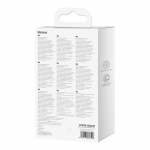 Seinalaadija GaN5 Pro 65 W USB + 2xUSB-C QC3.0 PD3.0 USB-C 1 m kaabliga, valge