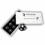 Magnetilised referentskuubikud 6mm 10tk retroreflektiivsed, sobivad laser 3D skanneritele REFLECON
