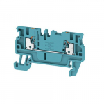 Feed-through terminal block, PUSH IN, 1.5 mm&sup2;, 500 V, 17.5 A, Number of connections: 2, Weidmuller