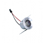 LED valgusti 1W, 230VAC, 80lm, soe valge 3000K, s&uuml;vistatav, &uuml;mmargune, h&otilde;bedane