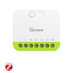 Nutikas seinakontakt MINI-ZB2GS, Zigbee, 2-gang, SONOFF
