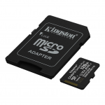 M&auml;lukaart micro SD 128GB Class 10 UHS-I U1 A1 V10 koos SD adapteriga, CANVAS Select Plus