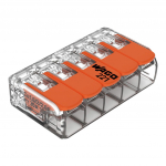 COMPACT splaissingu&uuml;hendused k&otilde;ikidele juhtmet&uuml;&uuml;pidele 2-poolsed 5x0,5-6mm&sup2; 450V 41A