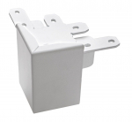 V&auml;line &uuml;hendusosa lineaarsetele valgustitele RAGGIO, kaks otsa 90&deg;, valge, ORO