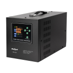 POWER-2000-LPF4 12 V/230 V 2000 VA/1200 W inverter, millel on sinusoidne v&auml;ljundpinge ja laadimisfunktsioon, must