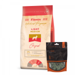 FITMIN Medium Light 12 kg + FITMIN Hambaravi koertele merevetikaga 70g