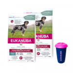EUKANUBA Mono-Protein Salmon 2x2,3 kg + toidukonteiner 4,5 kg TASUTA