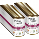 Dolina Noteci PREMIUM Senior vasikaliha porgandi ja t&uuml;&uuml;mianiga 24x400g