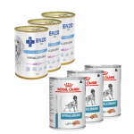 ROYAL CANIN Hypoallergenic DR21 3x400g purk + ENZO VET H&uuml;poallergeeniline toit j&auml;nesega koertele 3x400g