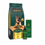 HEKTOR BALANCED Adult 15kg + LAB-V Omega 3 ja 6 rasvhapped koerte ja kasside &uuml;ldise tervise, karvkatte ja naha seisundi parandamiseks 100ml