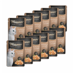 Miamor Feine Filets - m&auml;rg kassitoit tuunikala l&otilde;hegeeliga 12x100g