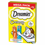 DREAMIES Kreemjas kana ja l&otilde;hega 12x10g