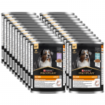 PRO PLAN igap&auml;evane toit t&auml;iskasvanud koertele spetsiaalne toit erinevate maitsetega želeega 24x400g