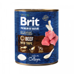 Brit Premium by Nature veiseliha rupsiga 800g