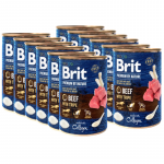 Brit Premium by Nature veiseliha rupsiga 400g