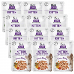 BRIT CARE Cat Kitten Fillets in Gravy with Tender Turkey Enriched with Sea Buckthorn and Nasturtium 85g