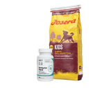 JOSERA Kids 12,5 kg + LAB-V Immuno Hard &ndash; immuunsuse tugevdaja koertele ja kassidele 45 kapslit