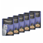 Miamor Feine Filets - m&auml;rg kassitoit tuunikala kalmaariga želees 6x100g