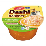 Inaba DASHI kasside lisatoit - kana ja tuunikala maitsestatud puljong 70 g