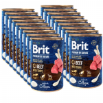 Brit Premium by Nature veiseliha ja k&uuml;&uuml;likuga 18x400g