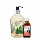 Super Beno Around the World AMAZONIA FREQUENT WASHING &scaron;ampoon 400 ml + Lab-V 100% l&otilde;he&otilde;li igas vanuses koertele ja kassidele 100 ml k&uuml;lmpressitud