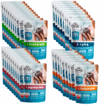 Frenzy t&uuml;kid delikaatses kastmes, 4 maitset, 40x100g