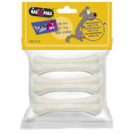 Hau&Miau Valge pressitud luu 3 x 7,5 cm / 45 g