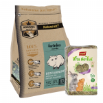 KORONA NATURY Natural-Vit toit merisigadele 1,6 kg + VITAPOL Heina n&auml;rilistele 1,2 kg