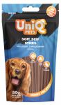 UNIQ PETS koerte maiuspalad 80g veiseliha pulgad