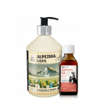 Super Beno Around the World &scaron;ampoon ALPINE MEADOW DELICATE COAT 400 ml + Lab-V 100% l&otilde;he&otilde;li igas vanuses koertele ja kassidele 100 ml k&uuml;lmpressitud