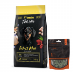 FITMIN For Life Adult Large Breeds 12kg + FITMIN Hambaravi koertele merevetikaga 70g