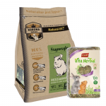 KORONA NATURY Natural-Vit toit t&scaron;int&scaron;iljadele 1,6 kg + VITAPOL Heina n&auml;rilistele 1,2 kg