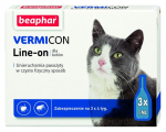VERMICON LINE-ON CAT 1ML - 3 pipetti kirputilkasid kassidele