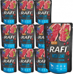 Rafi lambalihaga koertele - kotike 300g (must pakend)