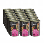 Super Beno GRAIN-FREE koeratoidud veiseliha, kanamaksade ja kanas&uuml;dametega kastmes, 24x415 g