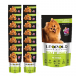 Leopold Premium vasikaliha 5x100g - 65% liha - koerale