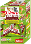 INABA CAT FUN BITES Kana ja k&otilde;rvits &ndash; Pehmed suupisted kassile 8x12 g (96 g)