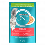 Purina One Sterilcat kalkuni ja roheliste ubadega 85g