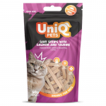 UNIQ PETS kasside maiuspalad - pehmed ribad l&otilde;he tasuriiniga 50g