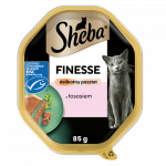 SHEBA Finesse tray 85 g - m&auml;rg t&auml;istoit t&auml;iskasvanud kassidele, l&otilde;hega, pasteedis