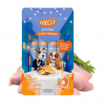 MOOCHIE Love Puree Chicken 4x15g koeratoit k&uuml;psetatud kana maitsega