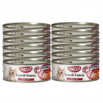 MOOCHIE LAMB & BEEF ENTR&Eacute;E IN BONE BROTH 156 g