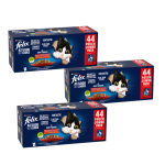 Felix Fantastic MIX maitsed želees: 44x85g
