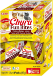 Inaba Cat Churu Fun Bites 8x12 g kasside maius: kana, tuunikala, juust