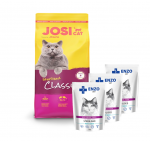 JOSERA JosiCat Classic Sterilised 18 kg + ENZO VET Sterilised veiselihakastmega 100 g