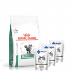 ROYAL CANIN Satiety Support Kaalukontroll SAT 34 6 kg + ENZO VET Soole tervise toit lambakastmega kassidele 3x100 g