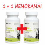LAB-V Calm Support &ndash; abi stressi ja k&auml;itumish&auml;irete s&uuml;mptomite leevendamiseks 45 kapslit 1 + 1 TASUTA!!!